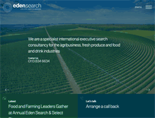 Tablet Screenshot of edensearch.co.uk